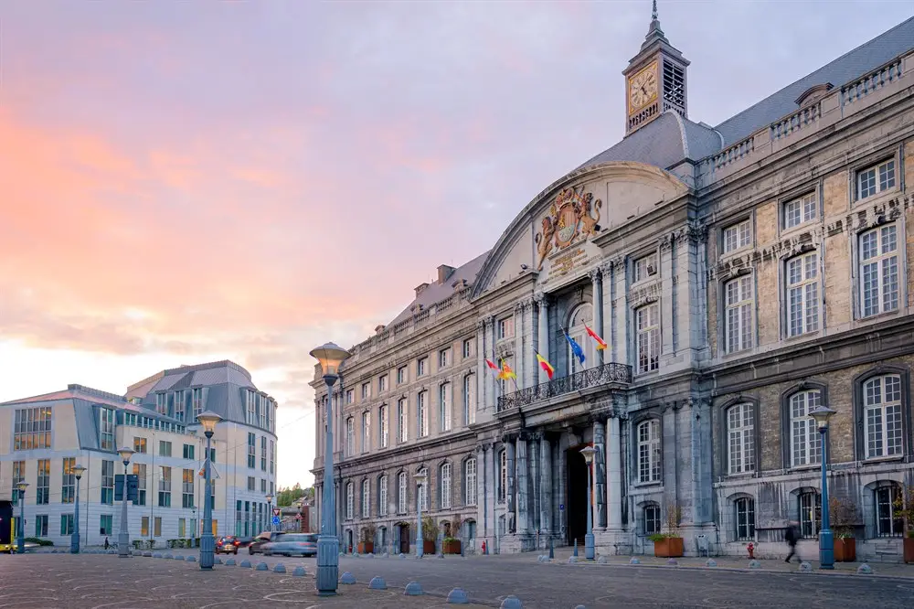 Le palais des princes-évêques, à Liège